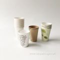 Leakproof thick single wall 7 oz paper cups